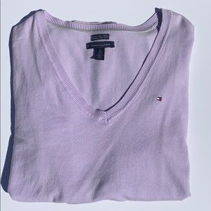 Tommy Hilfiger Lavender Long Sleeve XL Sweater